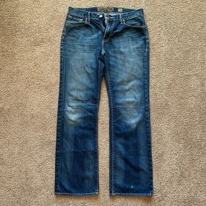 BKE, Derek, 34R, straight leg jeans